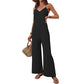 🌸 Women's Casual V-Neck Spaghetti Strap Jumpsuit