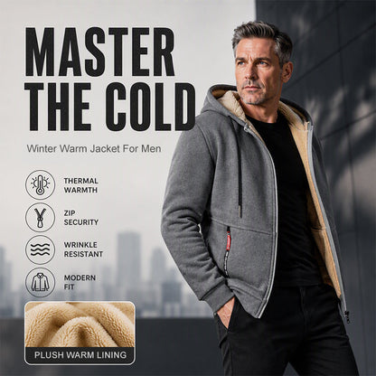 ⌛Limited-Time Offer🛍️ Men's Winter Warm Hooded Jacket