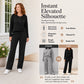 💫 Women's Half-Button Sweatshirt & Sweatpants Set