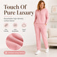 💫 Women's Half-Button Sweatshirt & Sweatpants Set
