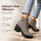 👢 Women's Chunky Heel Platform Ankle Boots