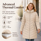 Women's Winter Insulated Hooded Coat
