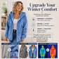 ⌛Limited-Time Offer 🧸Women's Cozy Fuzzy Hooded Jacket