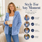 ⌛Limited-Time Offer 🧸Women's Cozy Fuzzy Hooded Jacket