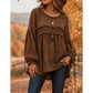 ⏰Last Day Sale 50% Off💃 Women's Loose Fit Fringe Trim Top