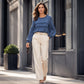 ⏰Last Day Sale 50% Off💃 Women's Loose Fit Fringe Trim Top