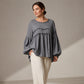 ⏰Last Day Sale 50% Off💃 Women's Loose Fit Fringe Trim Top