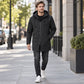 ⌛Limited-Time Offer🛍️Men's Mid-Length Hooded Windbreaker Trench