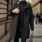 ⌛Limited-Time Offer🛍️Men's Mid-Length Hooded Windbreaker Trench
