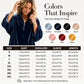 🌸 Women's 3/4 Sleeve Half-Zip Velvet Top