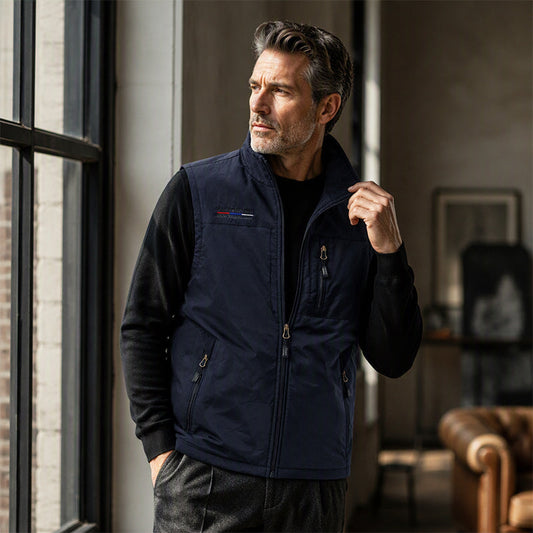 ⌛Limited-Time Offer🛍️ Men's Outdoor Reversible Warmth Vest