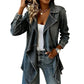 💙 LIMITED-TIME 50% OFF! ✨Women's Open Front Denim Trench Jacket