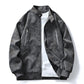 Men's Retro Stand Collar Bomber Jacket