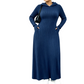 👗✨Women's Casual Ribbed Knit Hooded Dress