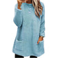 🍂 ☁️Women's Warm Crew Neck Long Sleeve Top