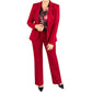 🌺 One Set, Polished from Desk to Dinner | Women's Floral 3-Piece Suit Set