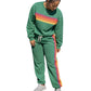🌈 One Set, Effortless Retro Style | Women's Rainbow Appliqué 2-Piece Set ⚡ Free Shipping
