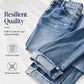 👖 Women's Casual Straight Leg Distressed Jeans