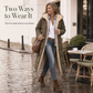 ✨Reversible Hooded Padded Slim-Fit Coat