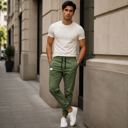 👖 ✨Men's Slim Fit Casual Drawstring Pants