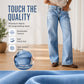 👖 ✨Women's High Elastic Wide-Leg Denim Jeans