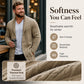 🧶 ✨ Men's Mid-Long Cable Knit Cardigan