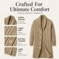 🧶 ✨ Men's Mid-Long Cable Knit Cardigan