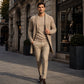🧶 ✨ Men's Mid-Long Cable Knit Cardigan