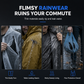 🌧️ 🧥 Long Hooded EVA Raincoat Poncho -Lightweight full-length coverage