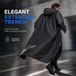 🌧️ 🧥 Long Hooded EVA Raincoat Poncho -Lightweight full-length coverage