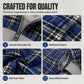 🍂 🌟 Unisex Reversible Plaid Zipper Hooded Jacket