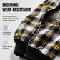 🍂 🌟 Unisex Reversible Plaid Zipper Hooded Jacket
