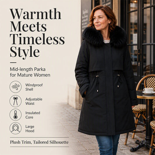 👚✨Women's Mid-Length Winter Warm Jacket