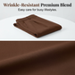 👖 🤎 Women's High-Waist Pleated Wide-Leg Trousers