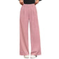 👖 🤎 Women's High-Waist Pleated Wide-Leg Trousers
