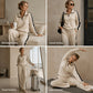 🧶 ✨Women’s Casual Sweatshirt and Wide-Leg Pants