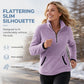🧸 ☁️Women's Half-Zip Warm Plush Sweatshirt