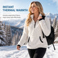 🧸 ☁️Women's Half-Zip Warm Plush Sweatshirt