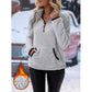 🧸 ☁️Women's Half-Zip Warm Plush Sweatshirt