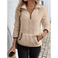 🧸 ☁️Women's Half-Zip Warm Plush Sweatshirt