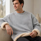 🧶 🔥 Men's Fleece Lined Crewneck Sweatshirt