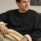🧶 🔥 Men's Fleece Lined Crewneck Sweatshirt