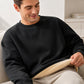 🧶 🔥 Men's Fleece Lined Crewneck Sweatshirt