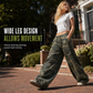✨👖Women's Vintage Washed Wide-Leg Sweatpants