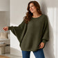 🧶✨ Women's Loose Batwing Sleeve Knit Sweater