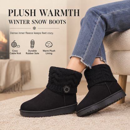 ❄️ 👣 Women's Winter Mid Calf Snow Boots