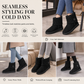 ❄️ 👣 Women's Winter Mid Calf Snow Boots