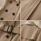 👚✨ Mid-to-long Trench Coat – Comfortable And Versatile, Perfect For Everyday Layering