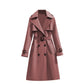 👚✨ Mid-to-long Trench Coat – Comfortable And Versatile, Perfect For Everyday Layering