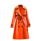 👚✨ Mid-to-long Trench Coat – Comfortable And Versatile, Perfect For Everyday Layering